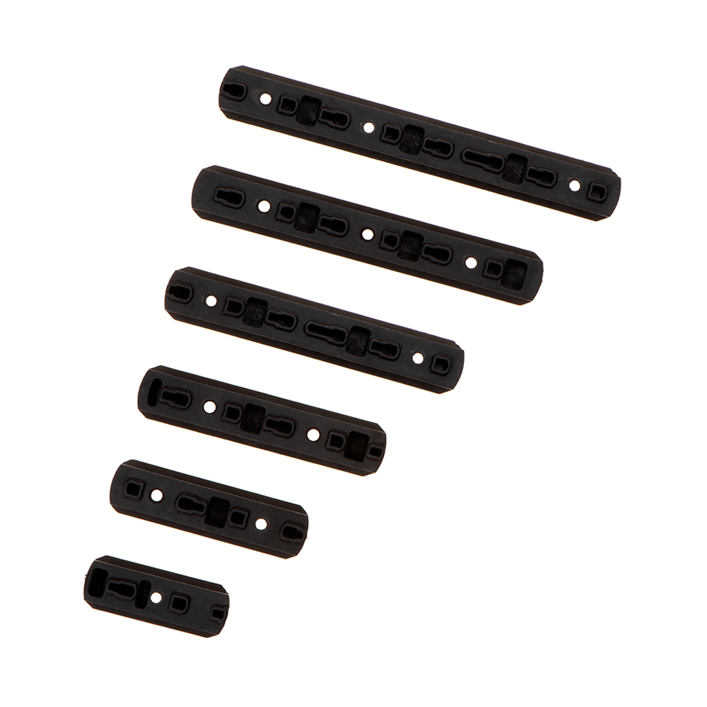 RAIL M-LOK/KEYMOD MP SET 6PCS NEGRO