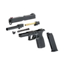 PISTOLA KJW KP13 GAS/CO2 METALICA NEGRA