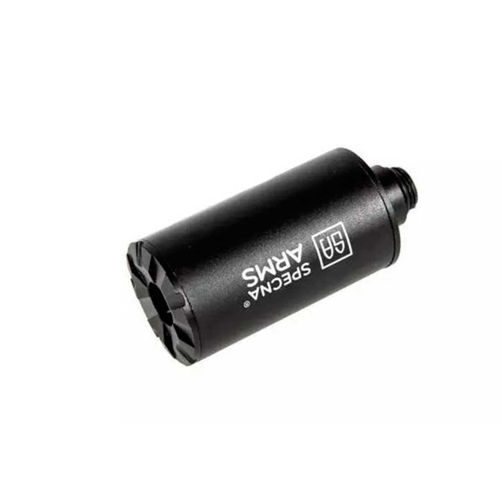 MINI SILENCIADOR TRAZADOR SPECNA ARMS MTU NEGRO