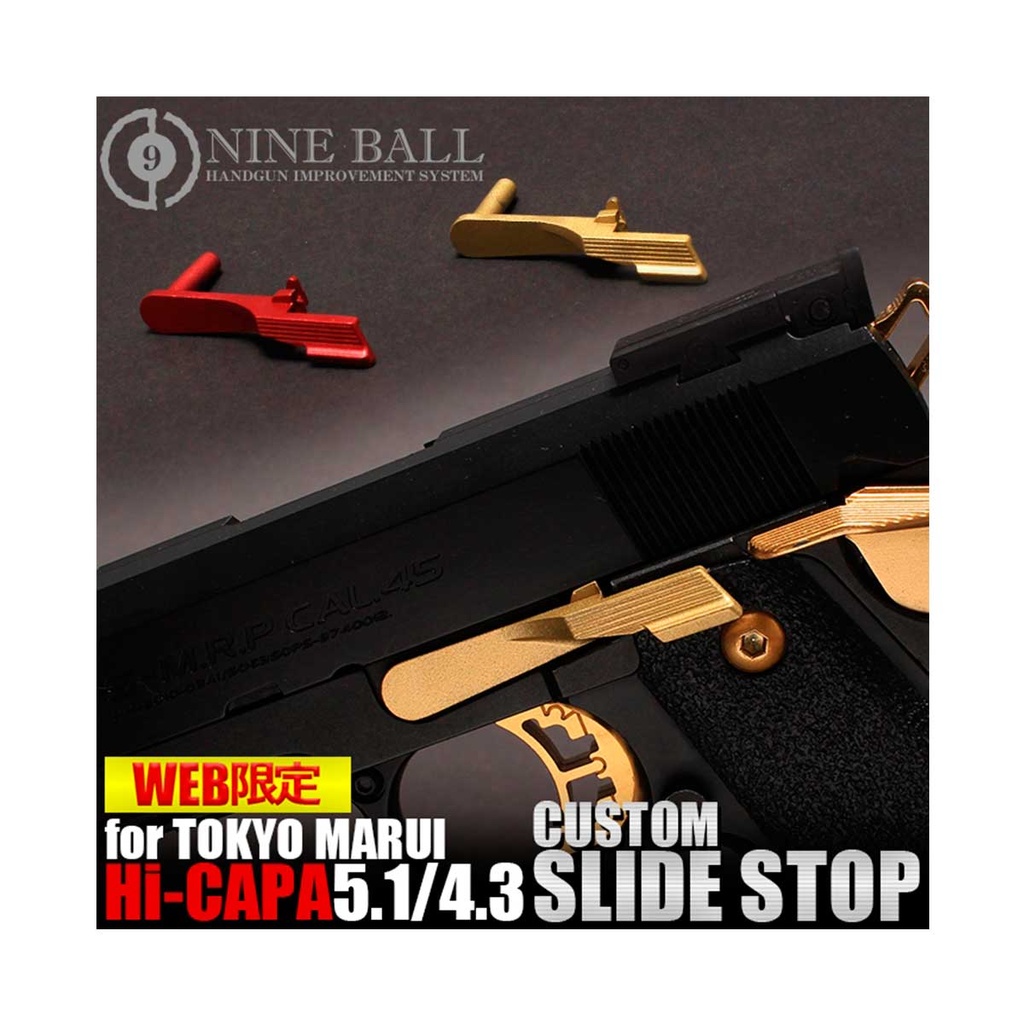 RETEN CORREDERA HI-CAPA/1911 LAYLAX/NINE BALL DORADO