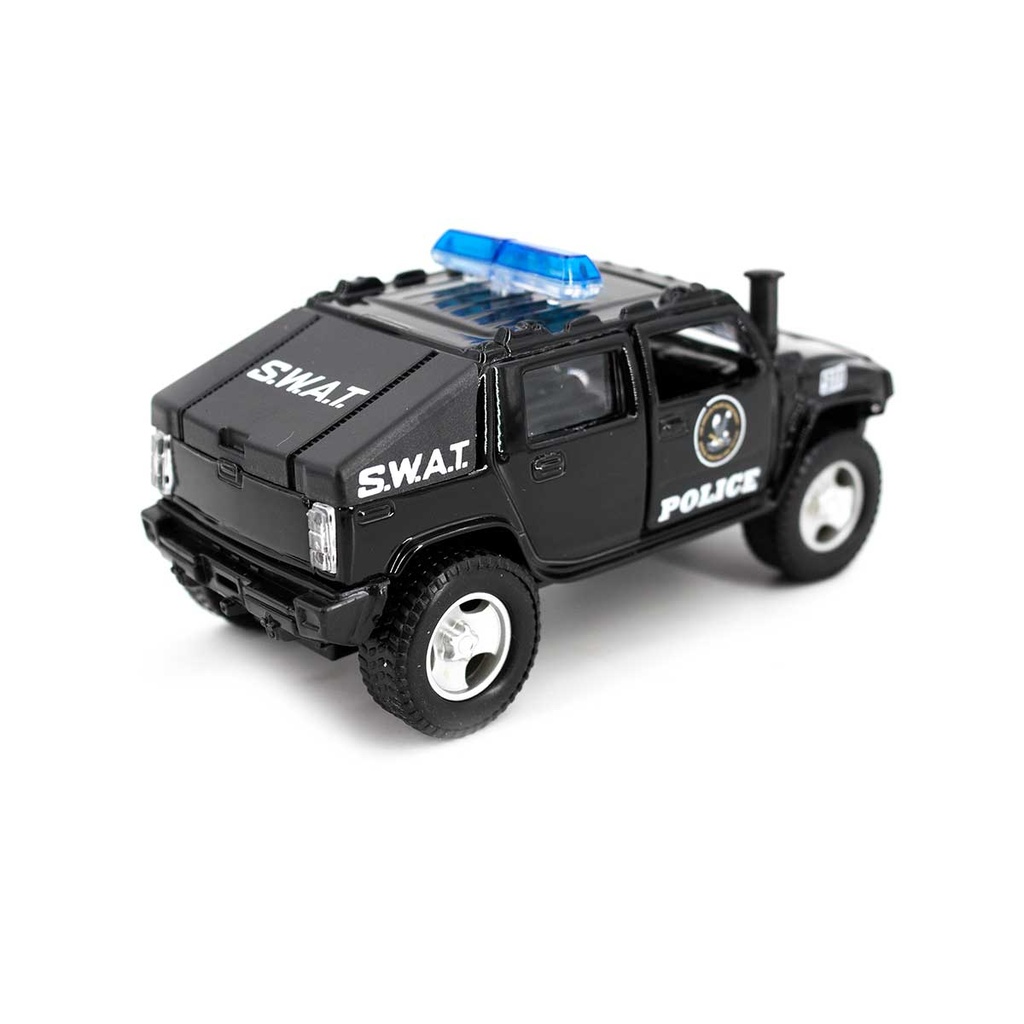 HUMMER SWAT POLICE NEGRO