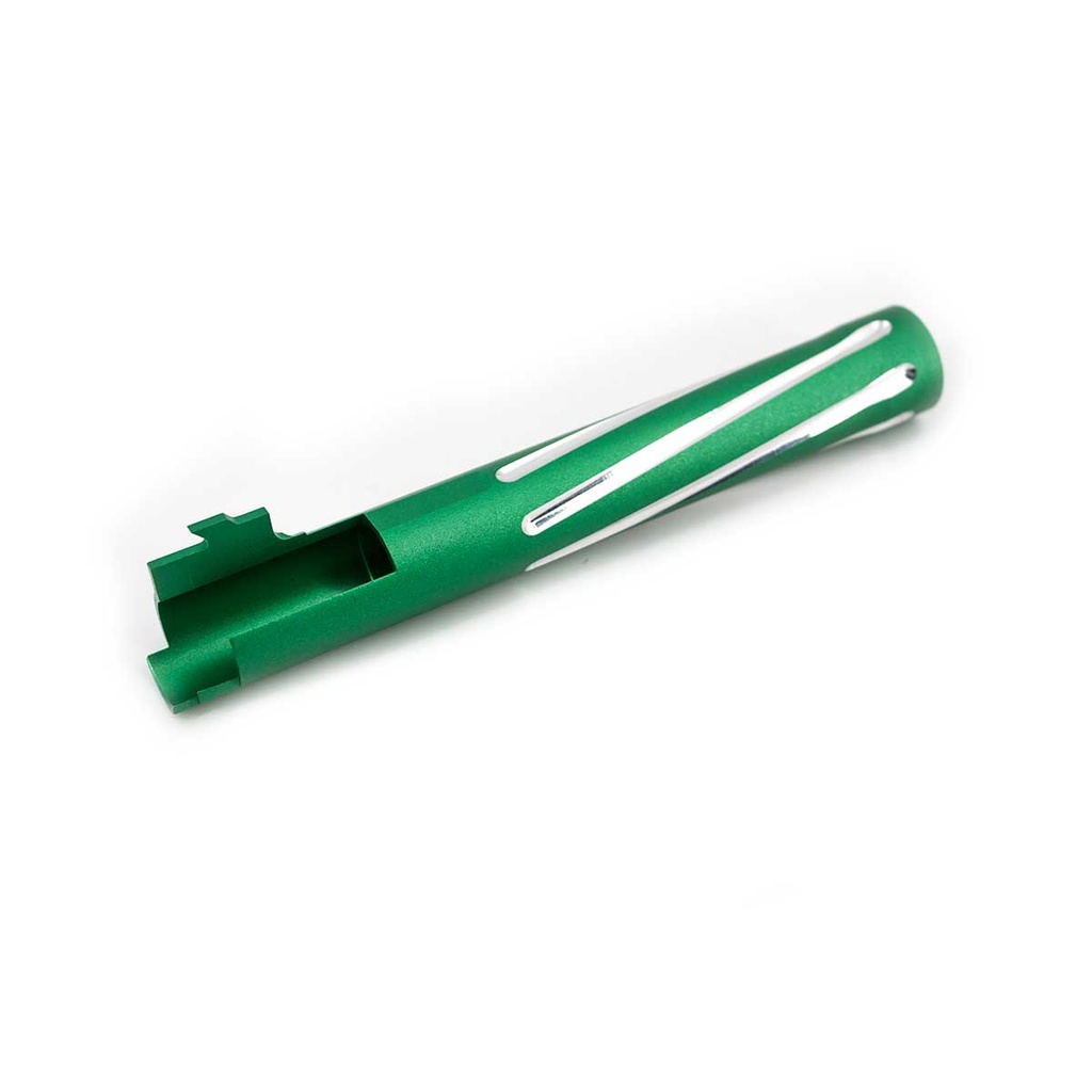 CAÑON EXTERNO TORNADO DUAL HI-CAPA 5.1 UNISOFT VERDE/PLATA