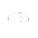 ADAPTADOR RMR PARA SHADOW 2 ASG NEGRO