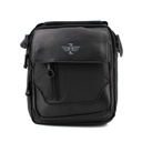 BOLSO ZH NYLON TAPA NEGRO