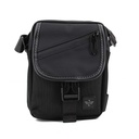 BOLSO ZH NYLON CREMALLERA TAPA NEGRO