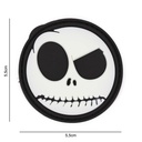 PARCHE IMMORTAL PVC 3D PESADILLA OJOS VERDE-NEGRO