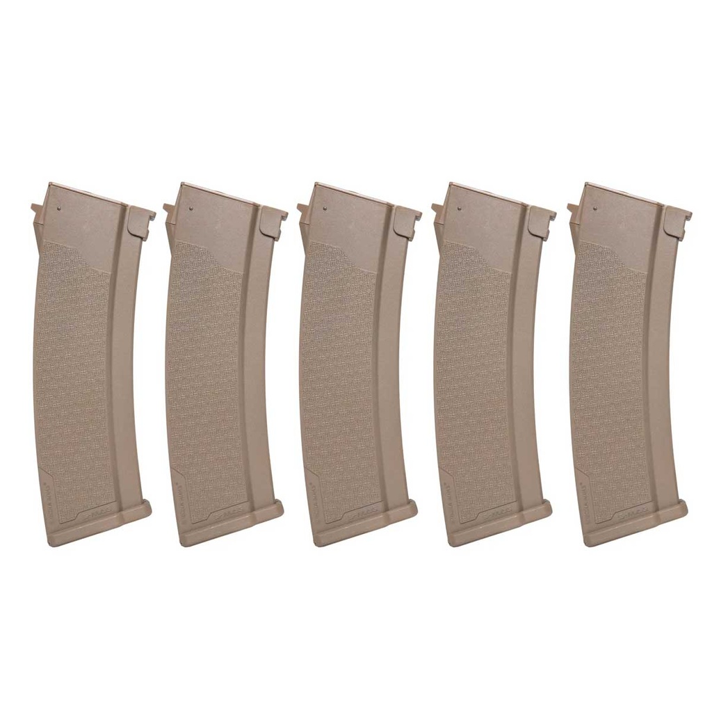CARGADOR FUSIL SPECNA ARMS AK J-SERIES 175RDS 5PCS TAN