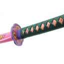 KATANA MINI 2033 DMSY 40CM ACERO ROSA
