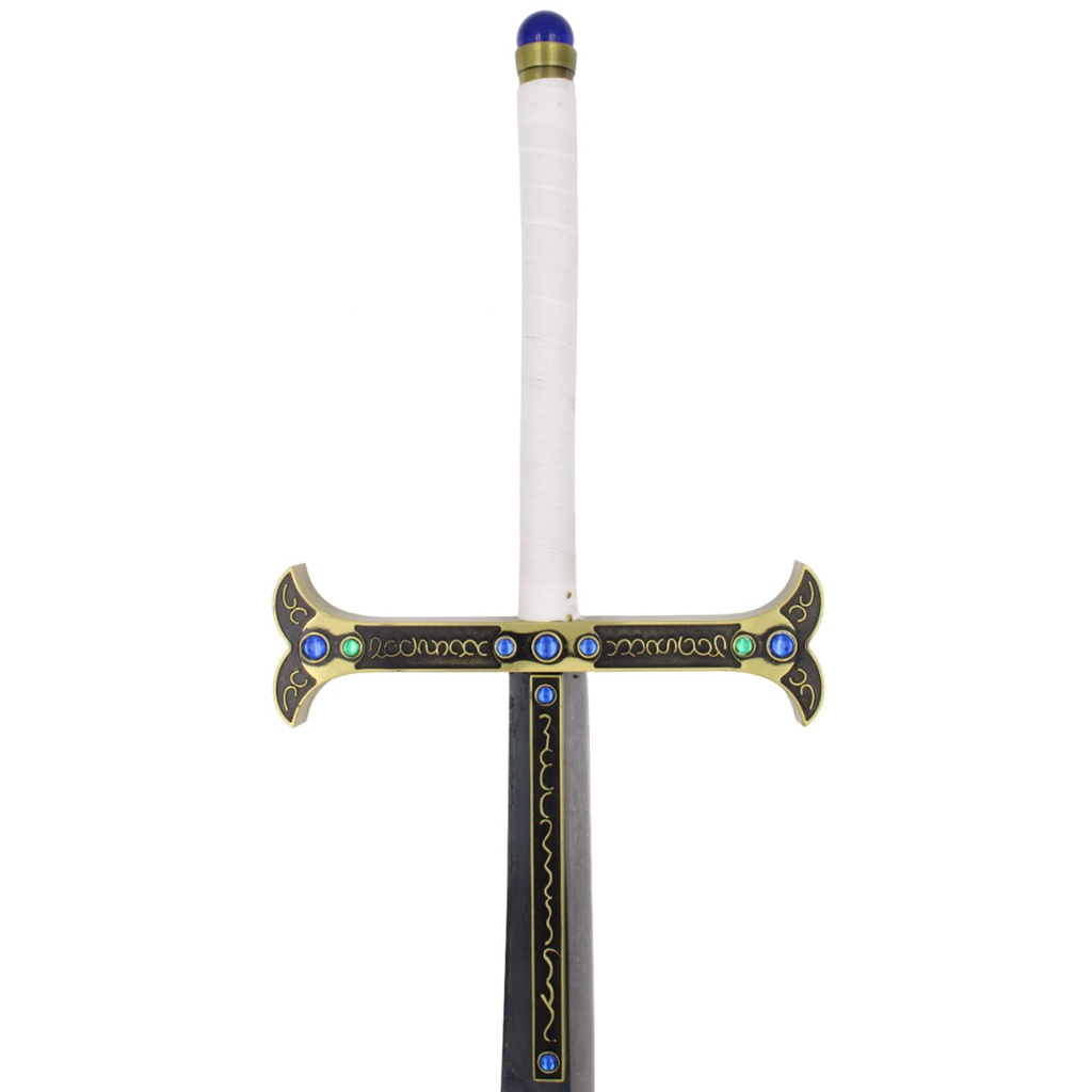 ESPADA 1042 OPC 115CM ACERO NEGRA/BLANCA