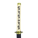 KATANA 1067 DMSY 104CM ACERO NEGRA/DORADA