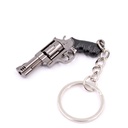 LLAVERO REVOLVER M500 5 CM PLATA