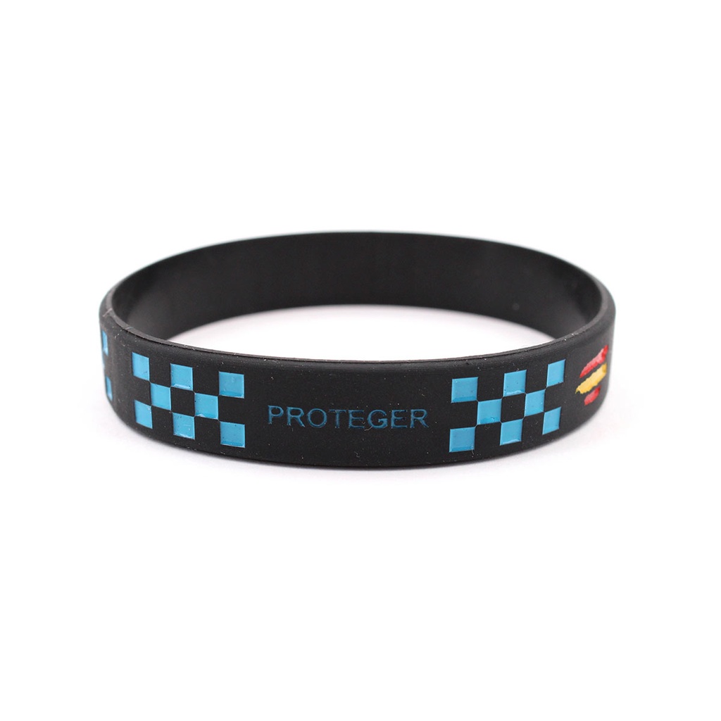 PULSERA IMMORTAL PVC POLICIA LOCAL NEGRA