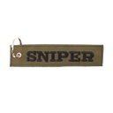 LLAVERO CINTA RECTANGULAR IMMORTAL SNIPER VERDE