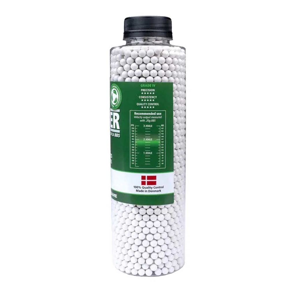 BOLAS BLASTER BIO 0.32G 3300RDS BLANCA
