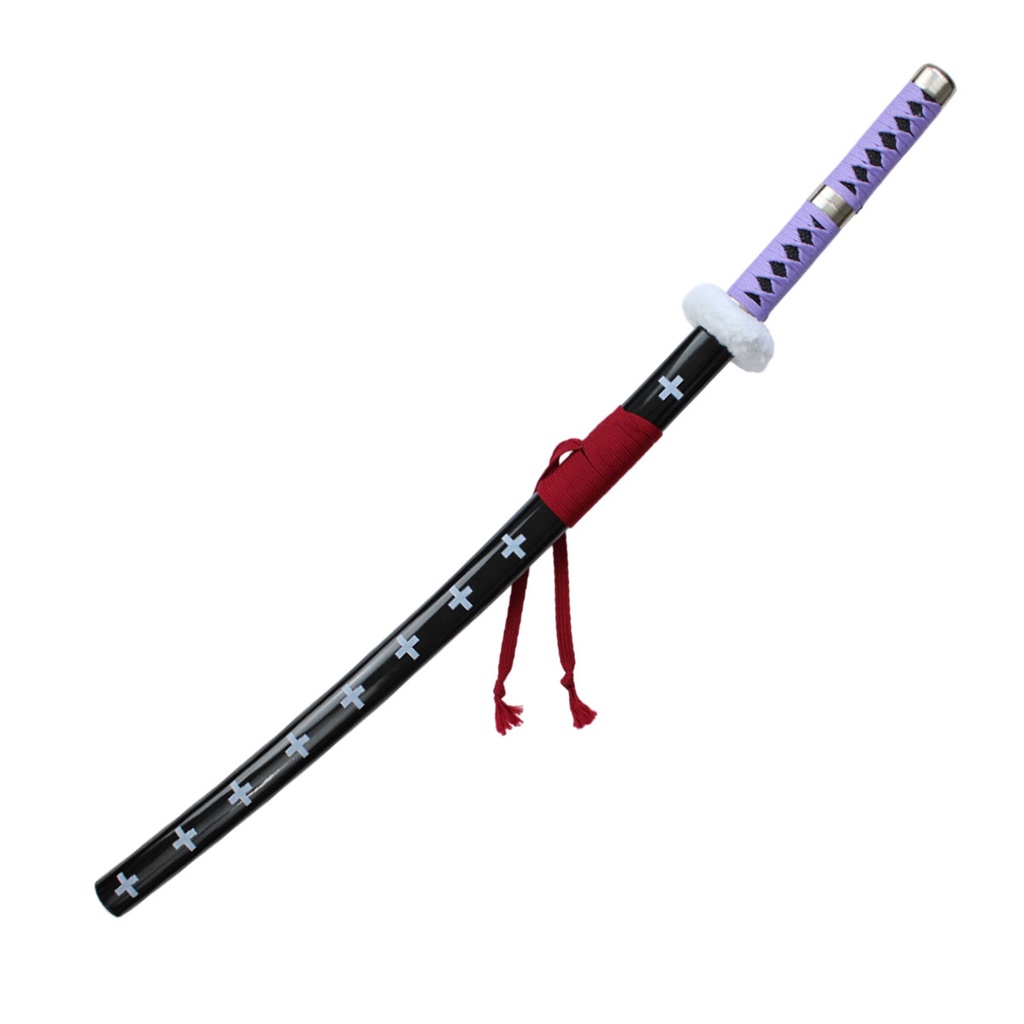 KATANA C/LED 1110 OPC 104CM ACERO NEGRA/MORADA