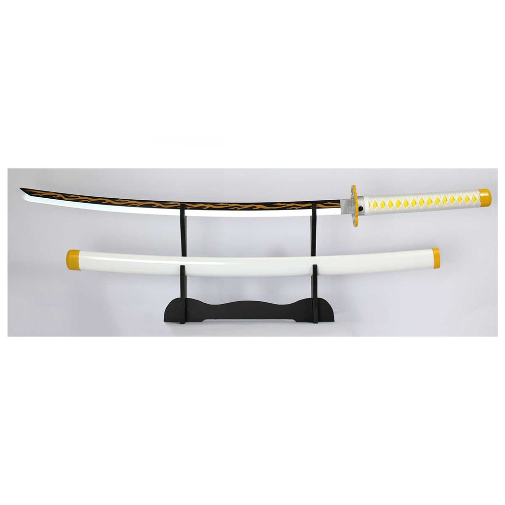 KATANA C/LED 1101 DMSY 104CM ACERO BLANCA