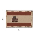PARCHE IMMORTAL TELA CLAU BANDERA ESPAÑA COYOTE