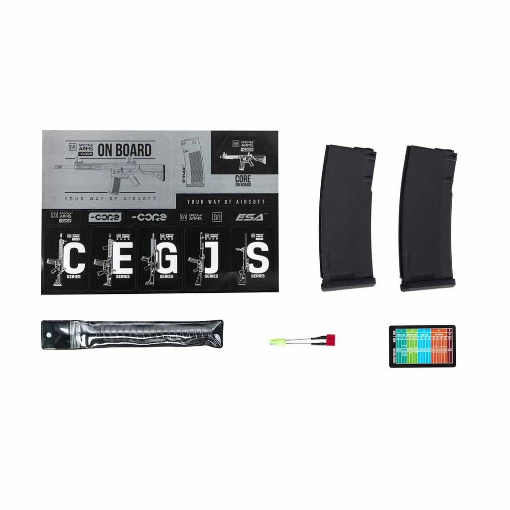 FUSIL SPECNA ARMS SA-C08 CORE G2 HAL ETU NEGRO