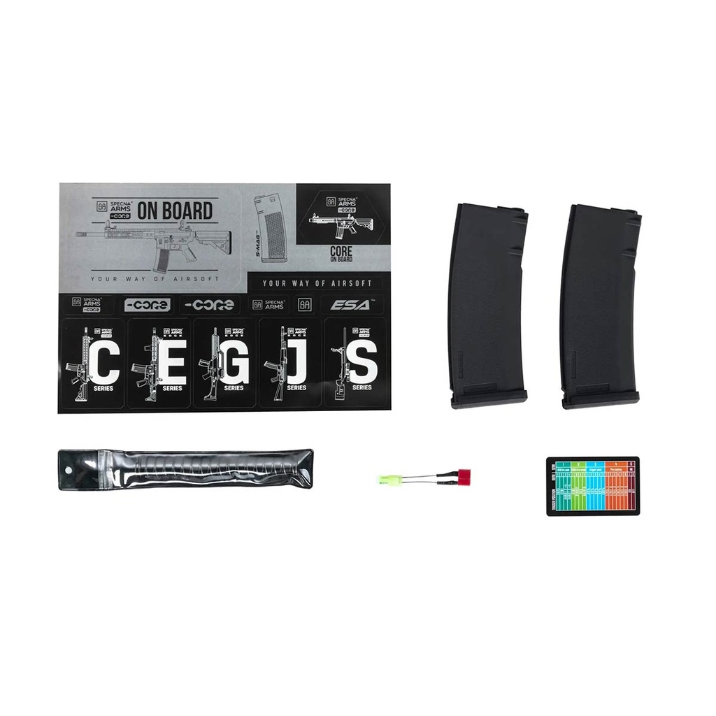FUSIL SPECNA ARMS SA-C22 CORE G2 HAL ETU NEGRO
