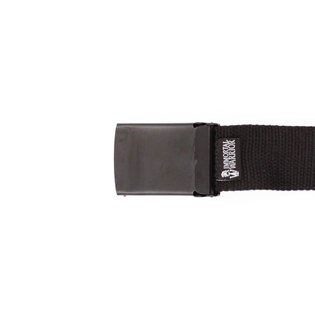 CINTURON IMMORTAL HEBILLA LEGION NEGRO