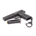 LLAVERO PISTOLA QSZ-92 7 CM NEGRO