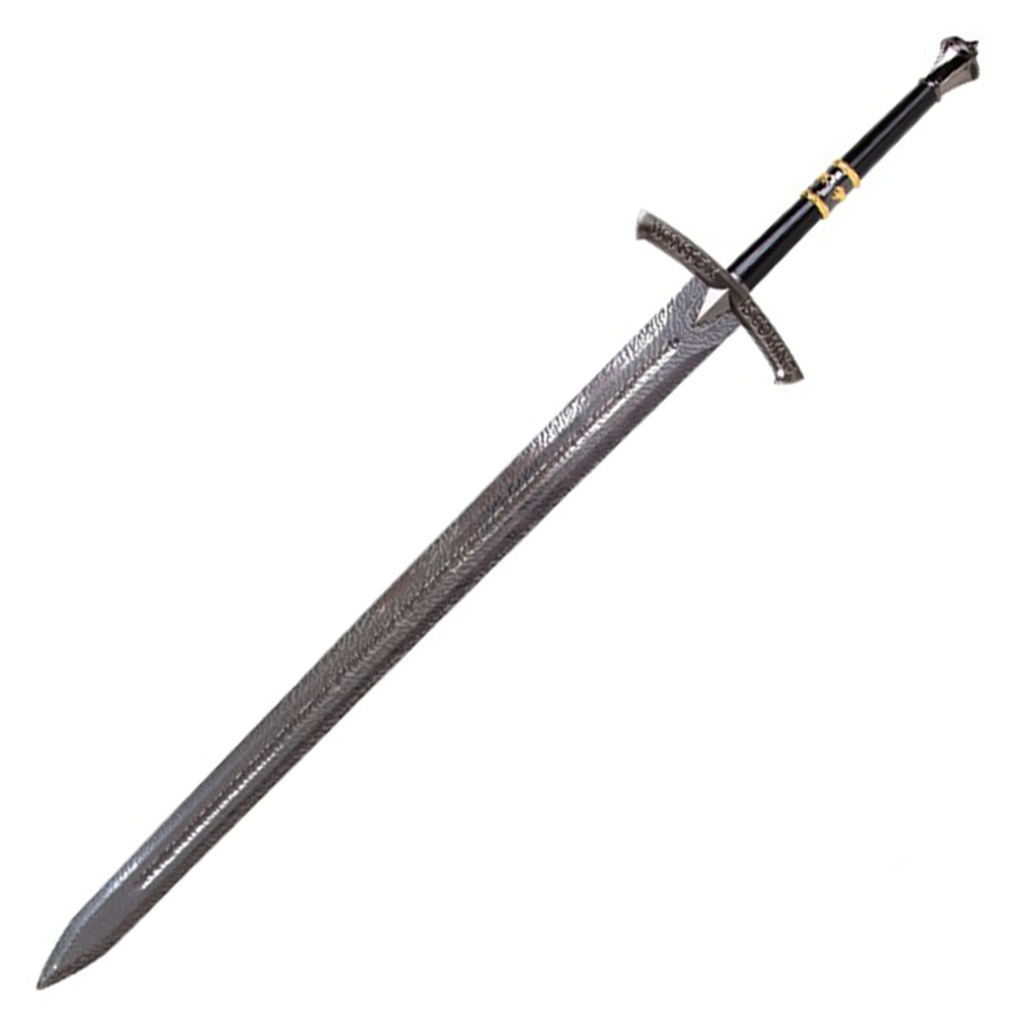 ESPADA 6036 GOT 115CM ACERO PLATA