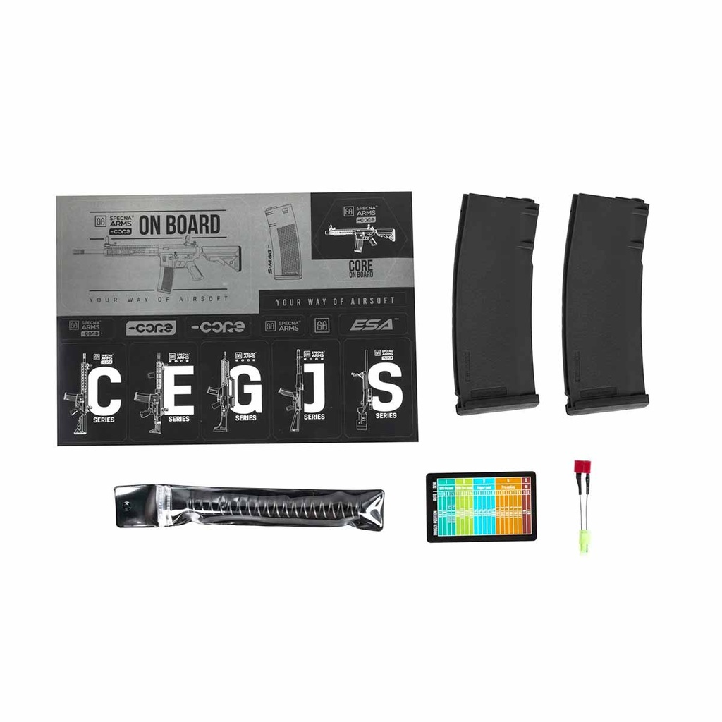 FUSIL SPECNA ARMS DANIEL DEFENSE SA-C28 CORE GEN.2 HAL ETU NEGRO