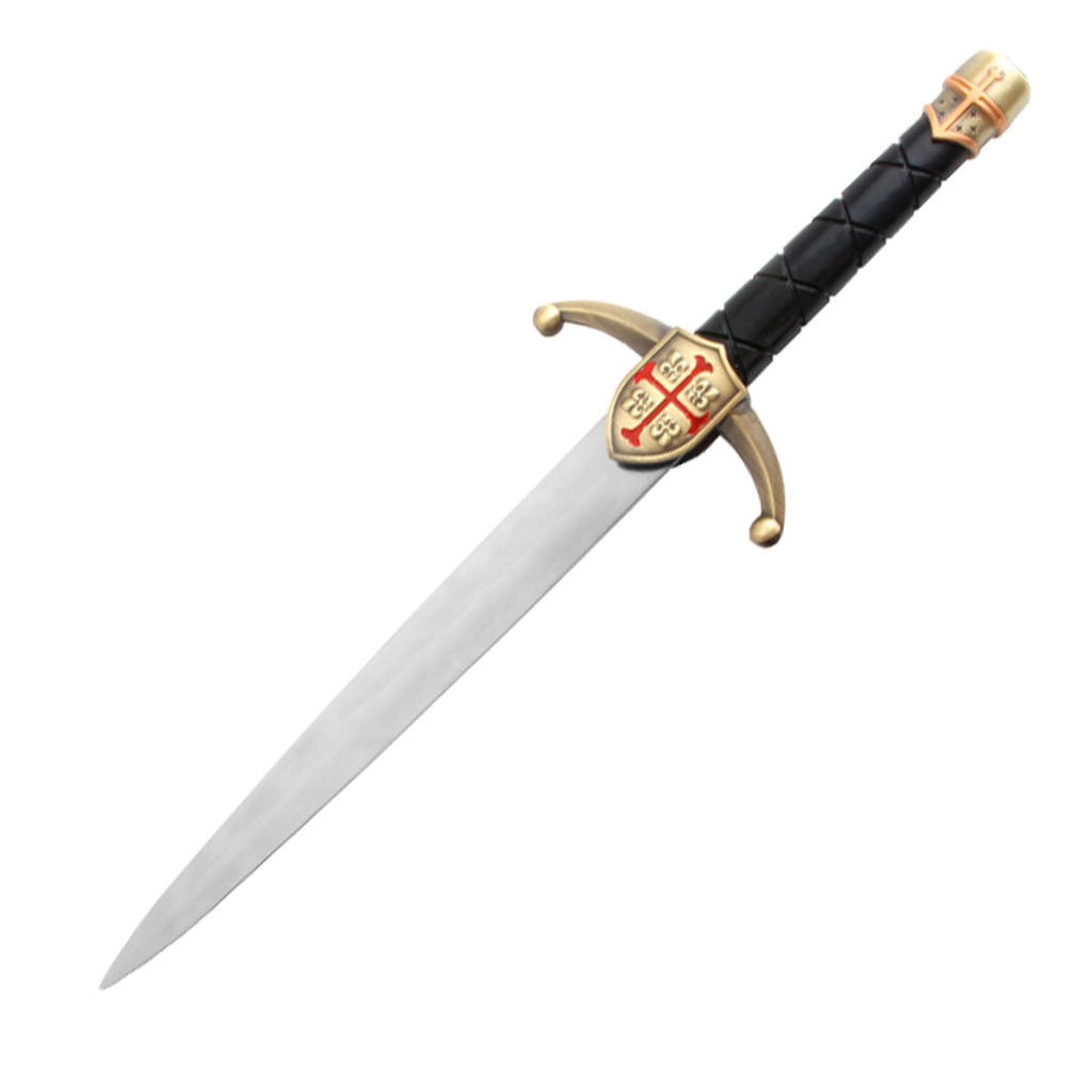 DAGA BH 7013 TEMPLAR 40CM ACERO NEGRA-DORADA