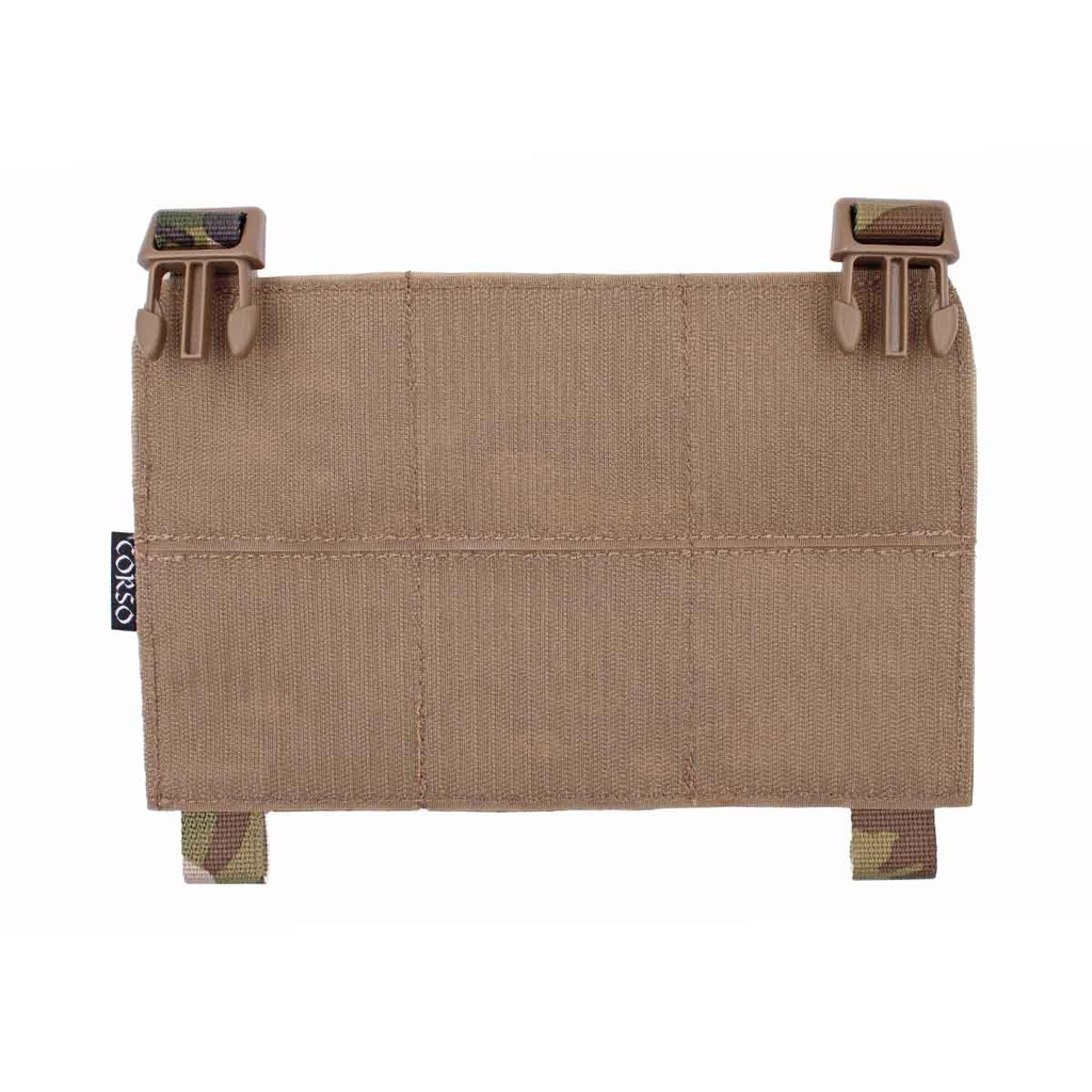 FRONT PANEL CORSO DAGGER BUCKLE MULTICAM