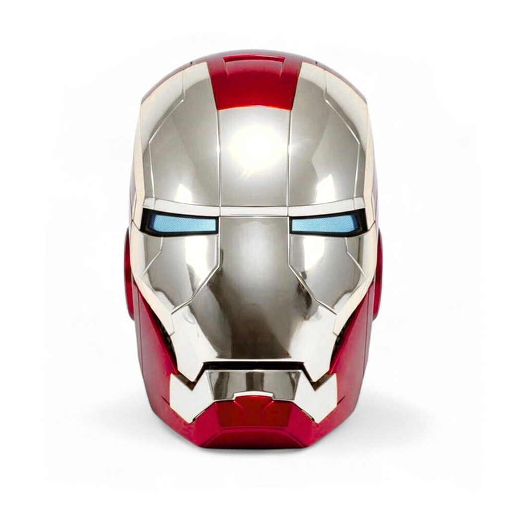 CASCO 126 IRM ROJO-PLATA