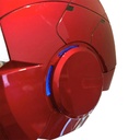CASCO 126 IRM ROJO-PLATA