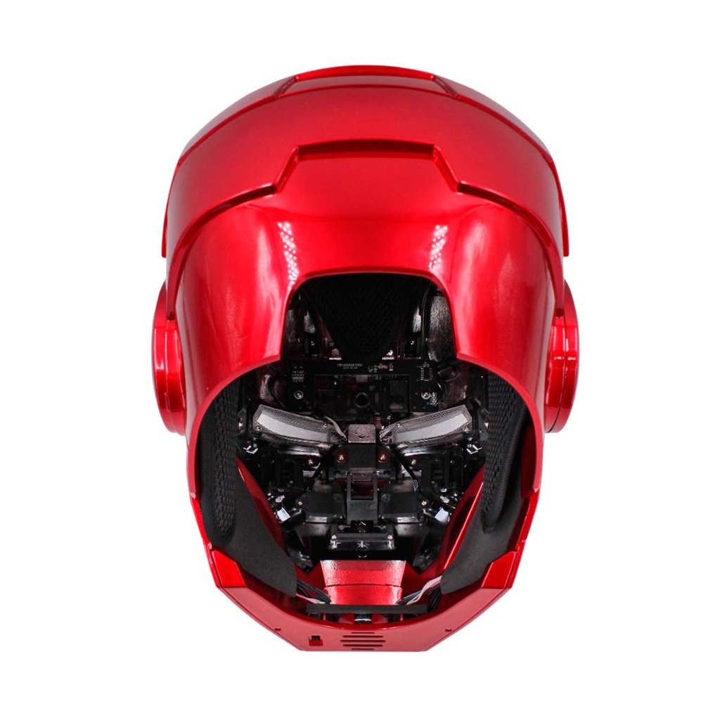 CASCO 126 IRM ROJO-PLATA