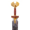 ESPADA 6033 GOT 103CM ACERO PLATA-DORADA