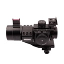 VISOR ARSENIC ARGON RED DOT AS30D7 C/ALZAS NEGRO