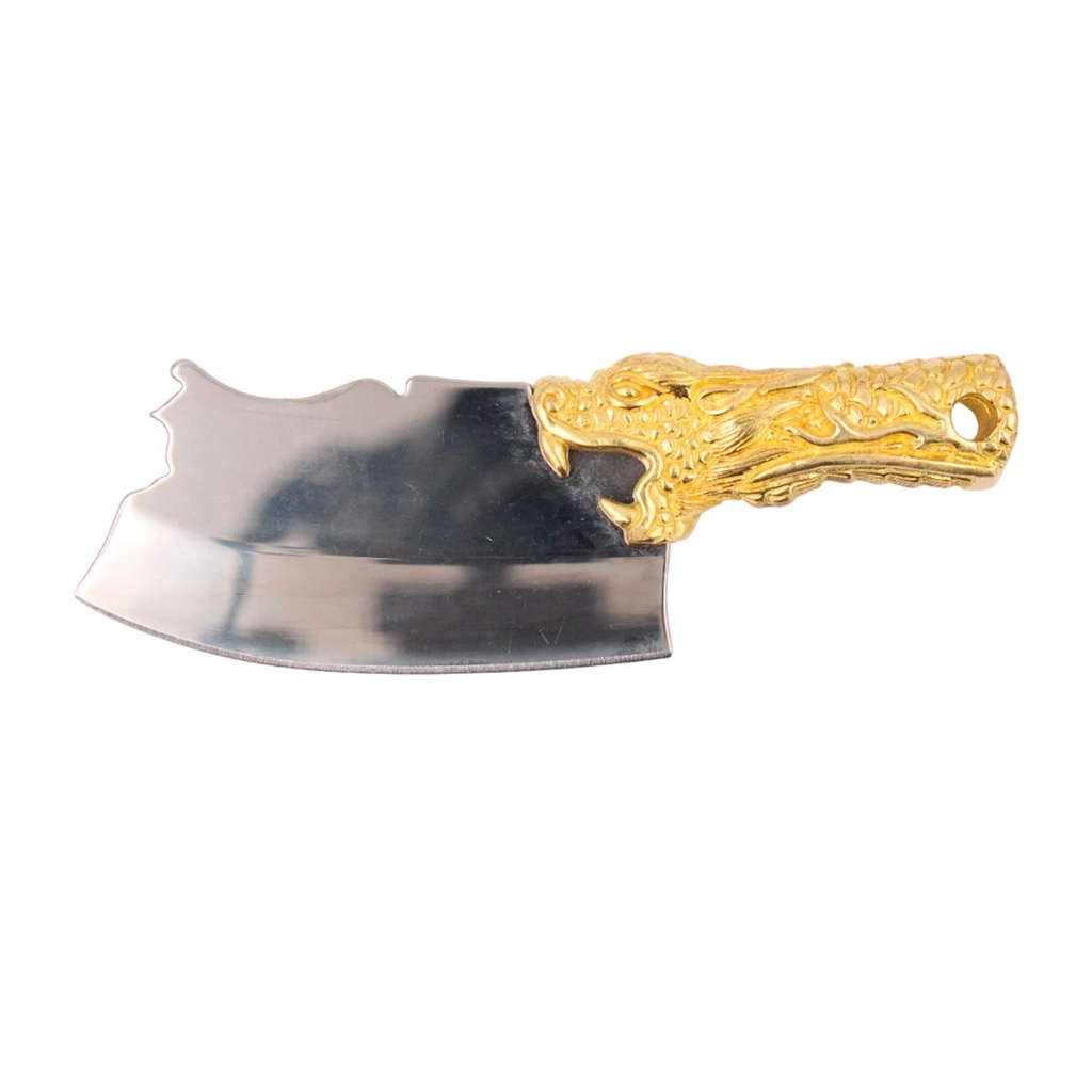 LLAVERO BH CUCHILLO 1736 9CM DORADO
