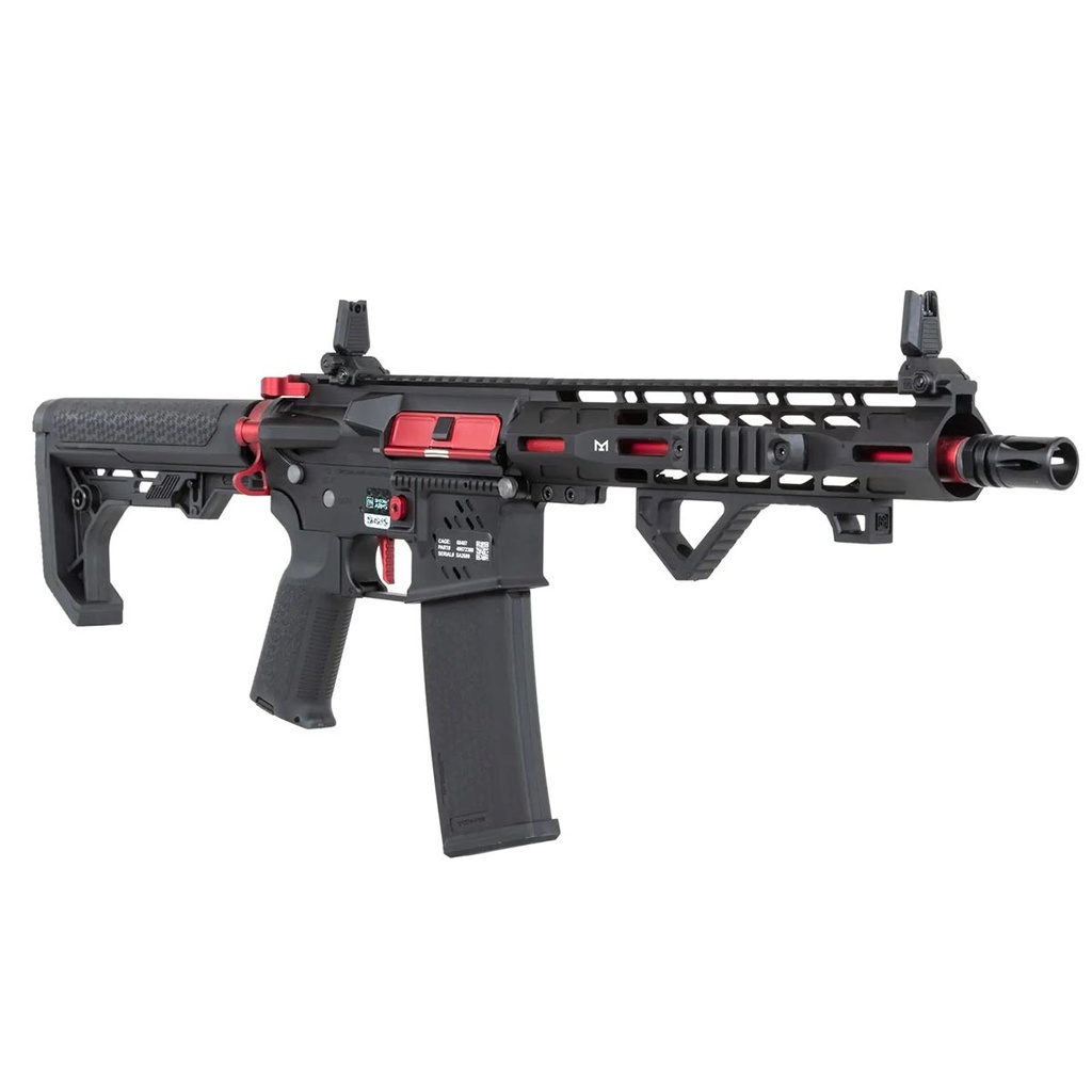 FUSIL SPECNA ARMS SA-E39-L EDGE HAL2 GEN.2 NEGRO-ROJO