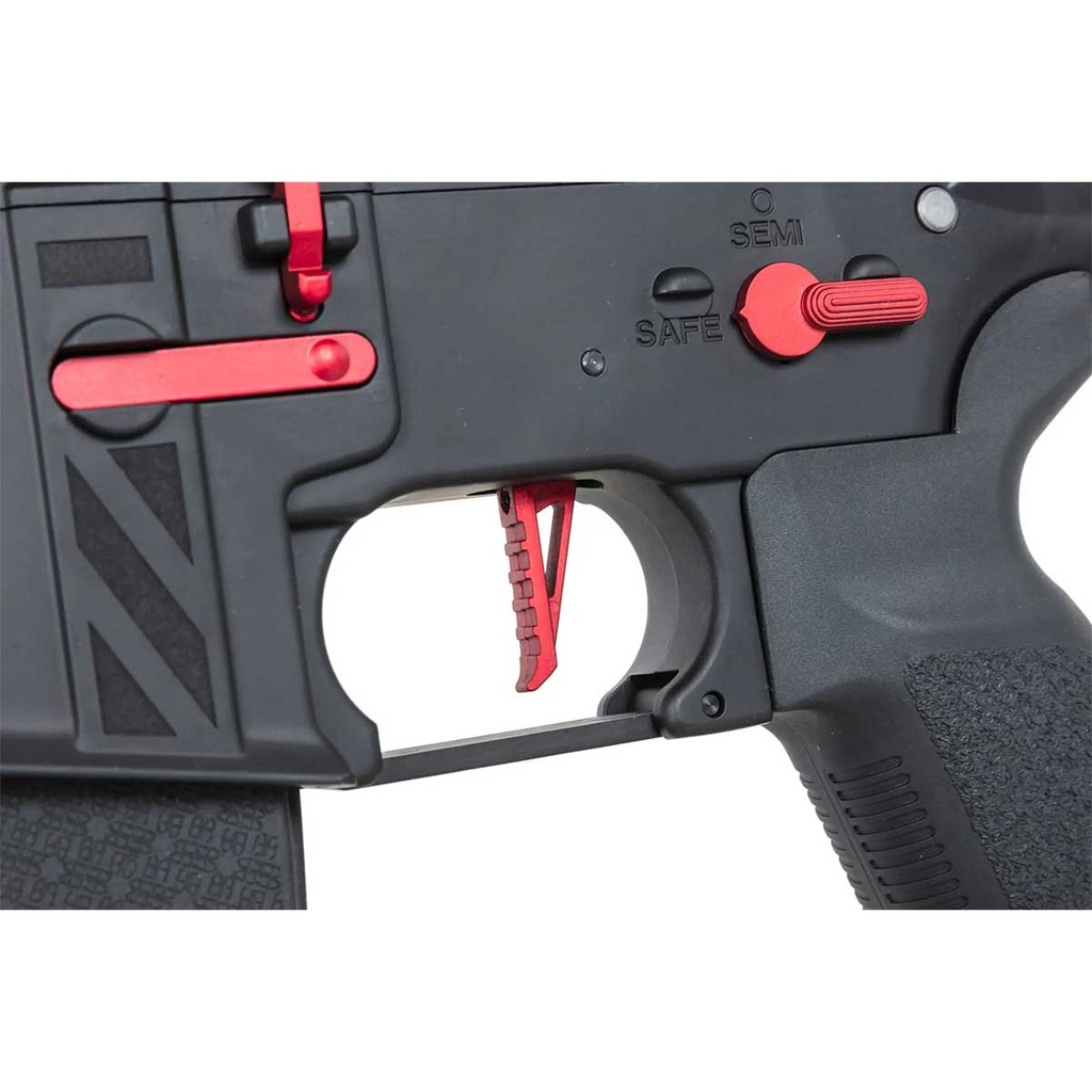 FUSIL SPECNA ARMS SA-E39-L EDGE HAL2 GEN.2 NEGRO-ROJO