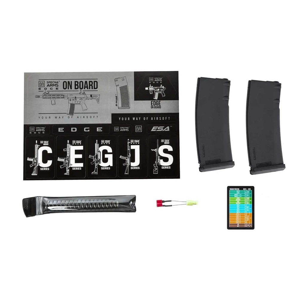 FUSIL SPECNA ARMS DANIEL DEFENSE RIS III  SA-E27 EDGE HAL2 GEN.2 10,5" NEGRO