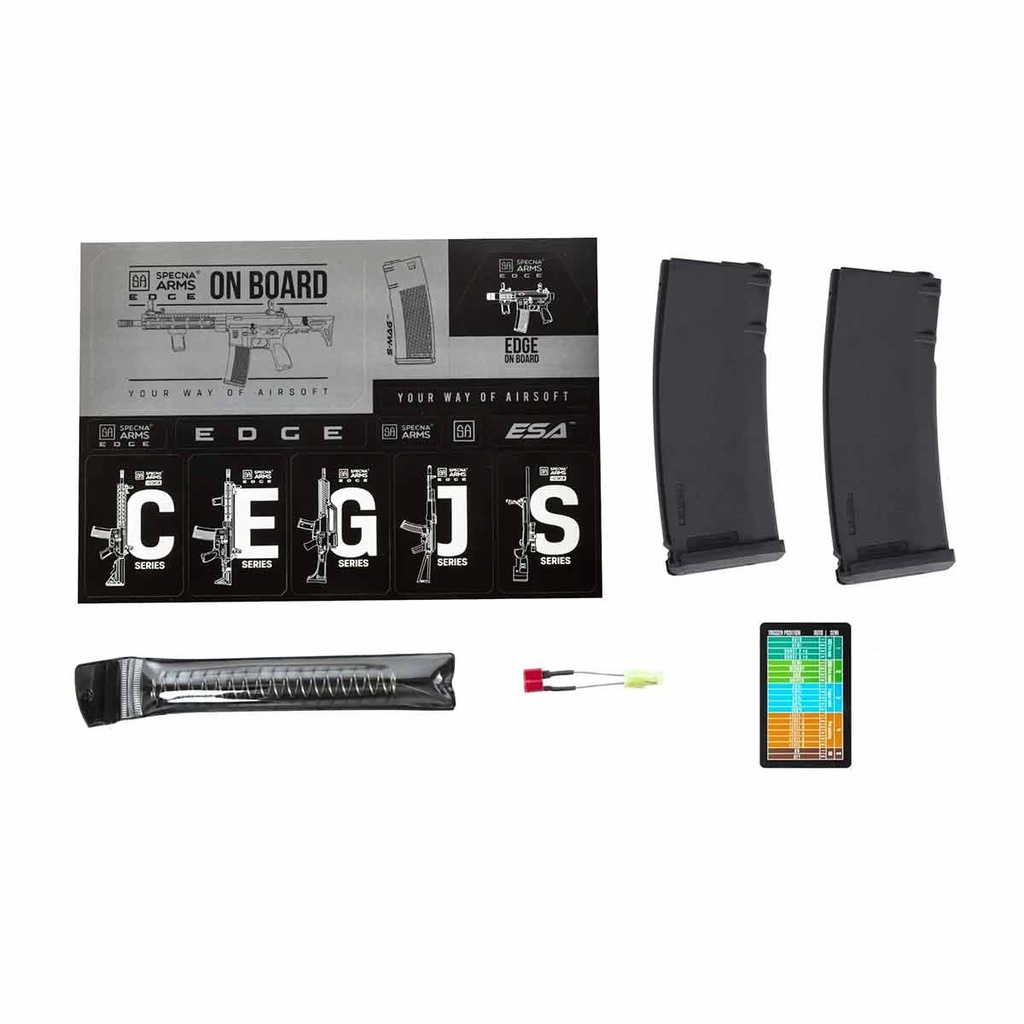 FUSIL SPECNA ARMS DANIEL DEFENSE RIS III SA-E27 EDGE HAL2 GEN.2 10,5" NEGRO-BRONCE
