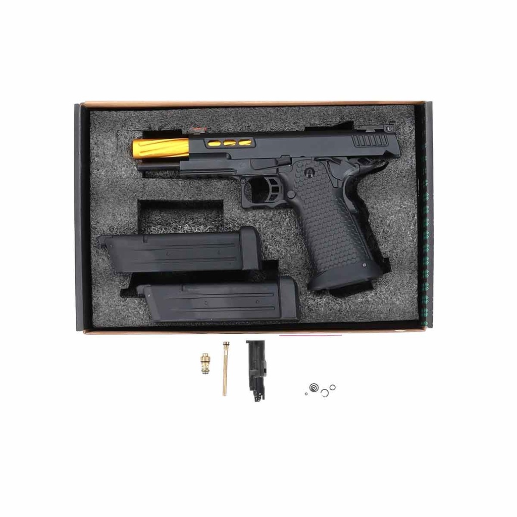 PISTOLA SPECNA ARMS SA-VGP06 VAPOR NEGRA-DORADA