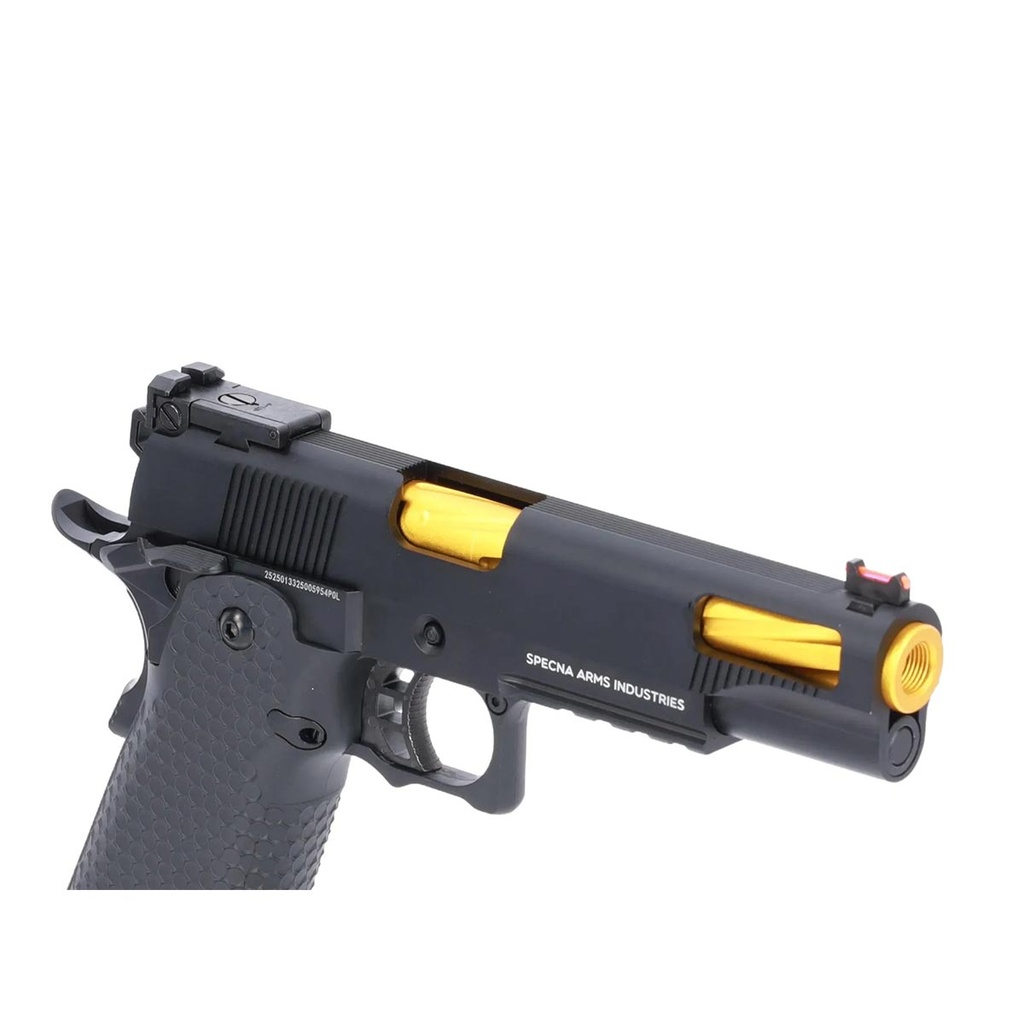 PISTOLA SPECNA ARMS SA-VGP07 VAPOR NEGRA-DORADA