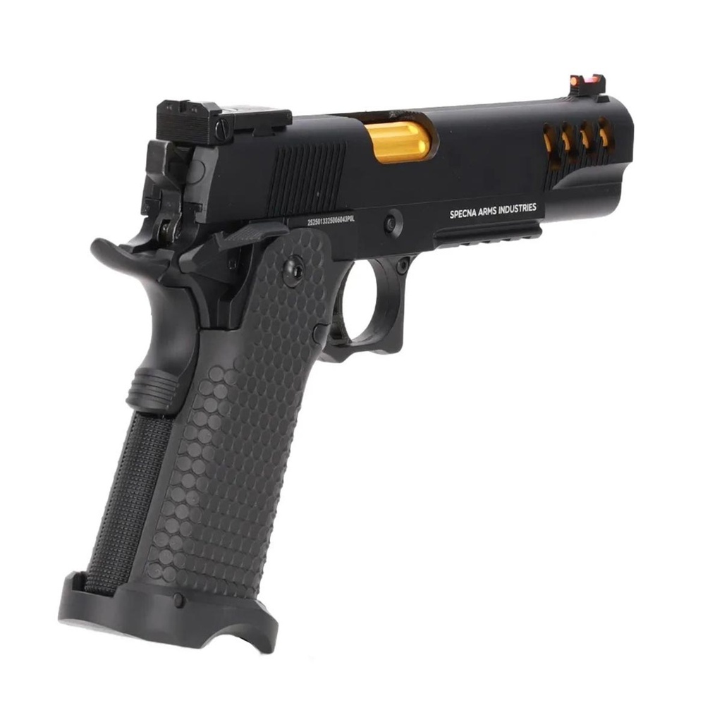 PISTOLA SPECNA ARMS SA-VGP08 VAPOR NEGRA-DORADA
