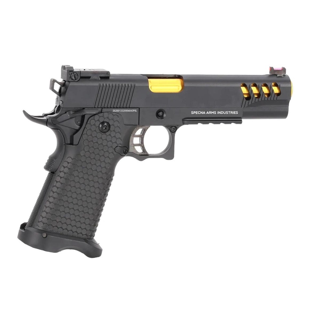 PISTOLA SPECNA ARMS SA-VGP08 VAPOR NEGRA-DORADA