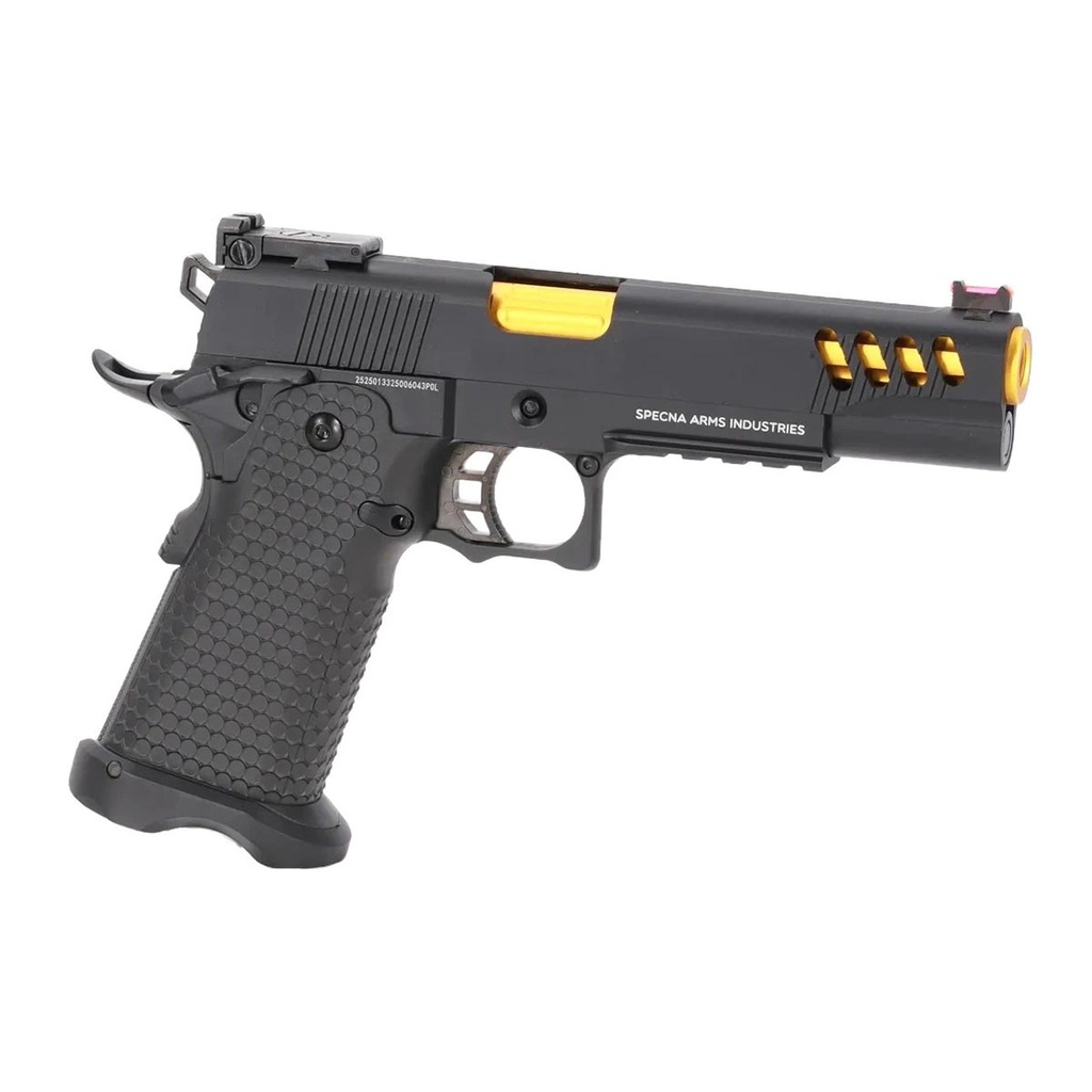 PISTOLA SPECNA ARMS SA-VGP08 VAPOR NEGRA-DORADA