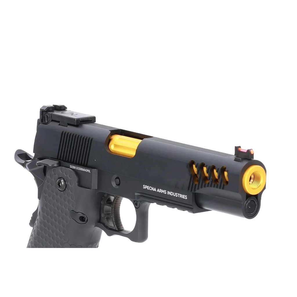 PISTOLA SPECNA ARMS SA-VGP08 VAPOR NEGRA-DORADA