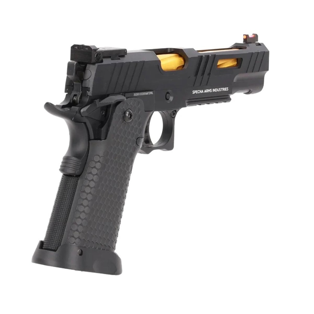 PISTOLA SPECNA ARMS SA-VGP09 VAPOR NEGRA-DORADA