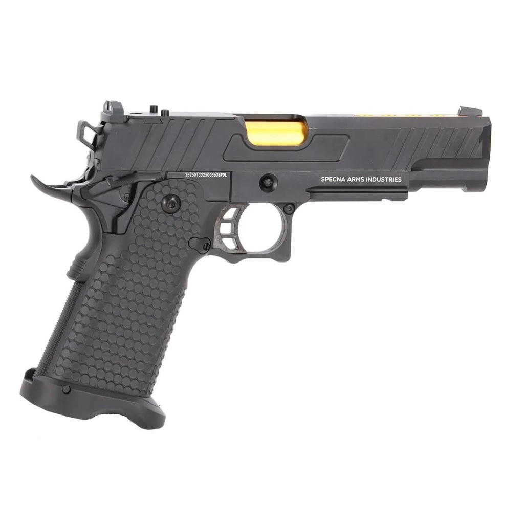 PISTOLA SPECNA ARMS SA-VGP19 VAPOR NEGRA-DORADA
