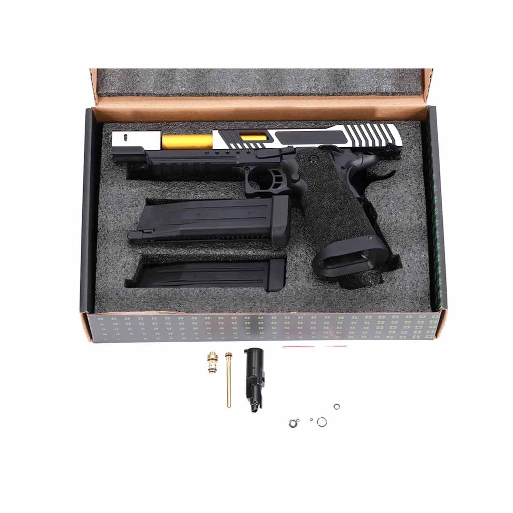 PISTOLA SPECNA ARMS SA-VGP20 VAPOR NEGRA-PLATA