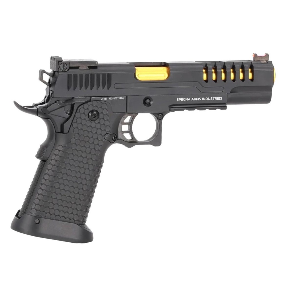 PISTOLA SPECNA ARMS SA-VGP25 VAPOR NEGRA-DORADA