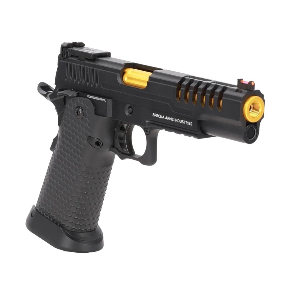PISTOLA SPECNA ARMS SA-VGP25 VAPOR NEGRA-DORADA